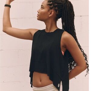 Free People Tempo Tank Top Black